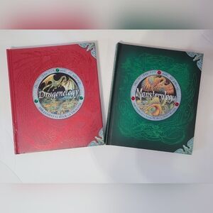 Book set. Hardcover .Dragonology and Monsterology  - by Ernest Drake